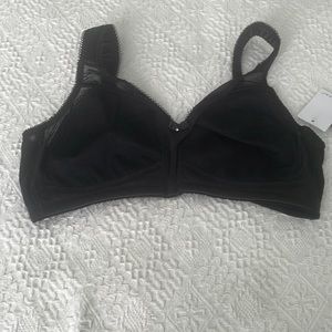 Ekouaer Underwear. Black Brasier